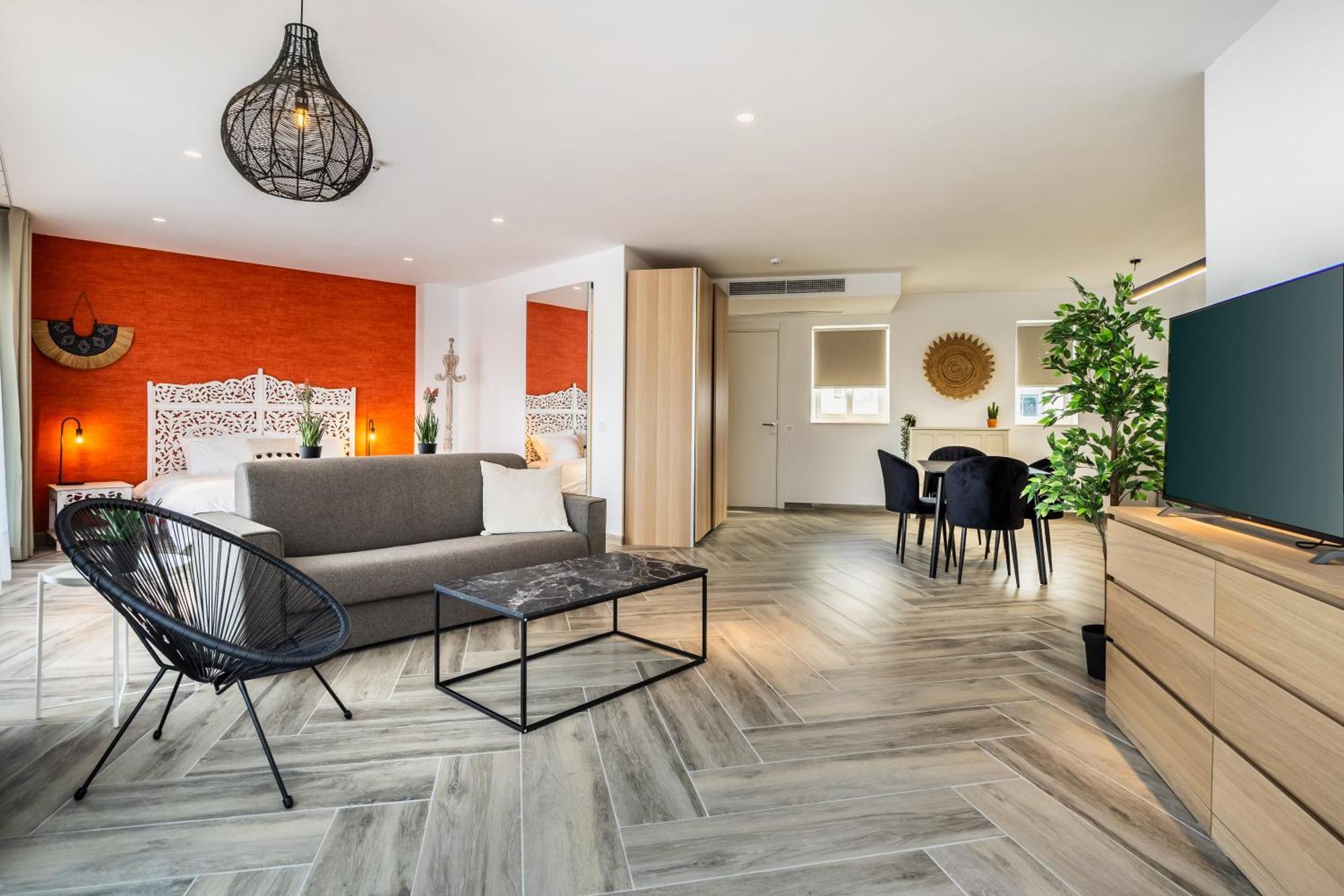 The Cube - Designer Finished Studio Penthouse By Sf Homes Gżira Kültér fotó